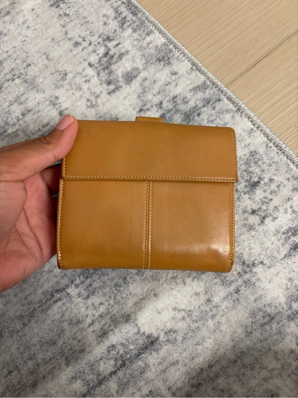 Loewe tan wallet